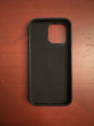 Custodia iPhone 14 Pro Max nera in silicone