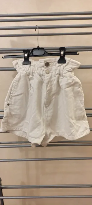 Shorts Kaos bianchi vita alta