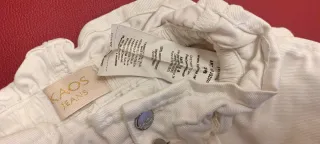 Shorts Kaos bianchi vita alta