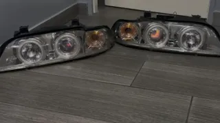 Faros con Ángel Eyes BMW E39  Serie 5