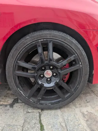 Cambio juego de 4 llantas Ibiza Cupra 17" 5x100