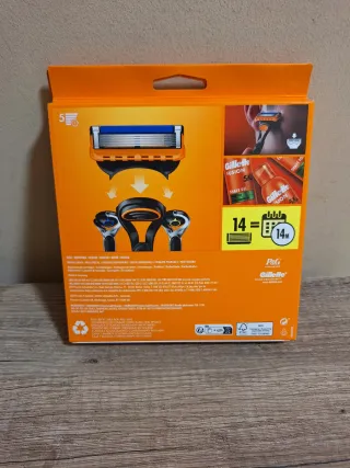 Gillette Fusion5 - Recambios 14 unidades