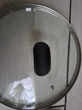 2 Coperchi Vetro 24cm e 28cm