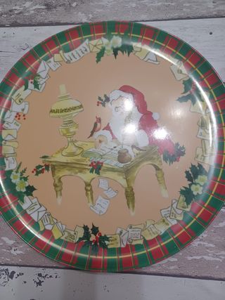 Set 2 Vassoi Melamina Natale