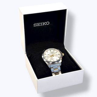 Orologio Seiko Acciaio Uomo Oro Argento