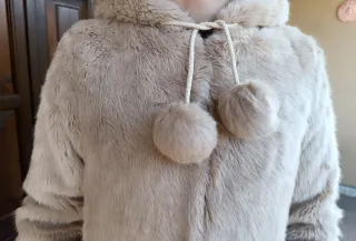 Pelliccia ecologica Subdued Beige