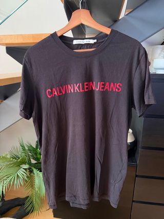 Camiseta Calvin Klein Jeans Talla XXL Negra