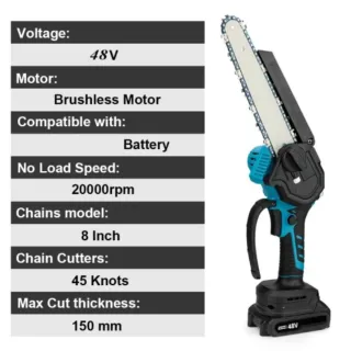 Mini Motosierra Portátil 6