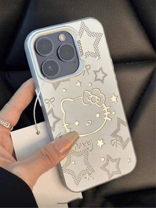 Cover protettiva iPhone Hello Kitty Stelle