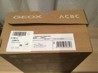 Zapatillas Geox Negras