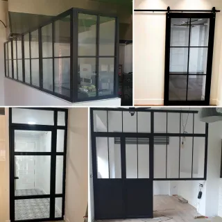 Cerramientos metálicos cristaleras de diseño