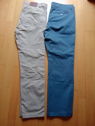 COMO NUEVOS.Pantalones sport hombre Talla 46