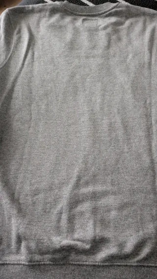 Sudadera Vans Gris Talla S aunque da mucha talla