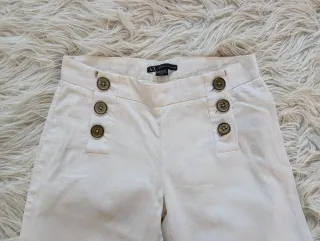 Pantalón Armani Exchange Blanco Talla XS/S
