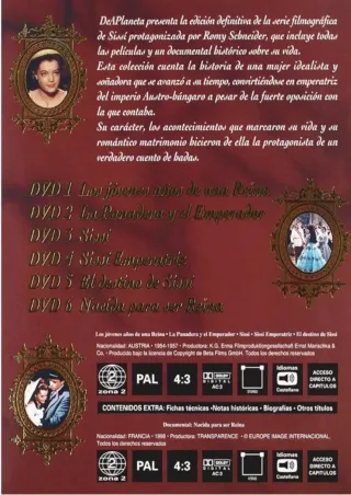 Sissi Edición Oro 6 DVD