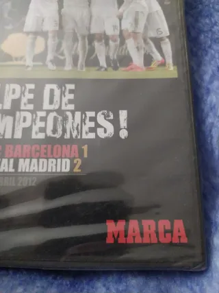 DVD Golpe de Campeones FC Barcelona vs Real Madrid