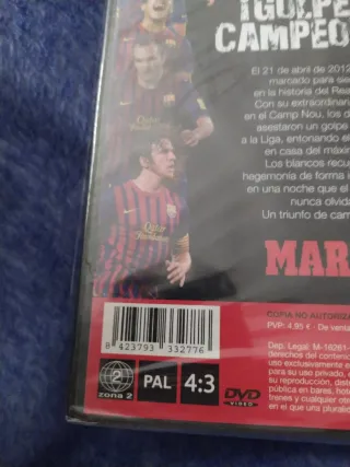 DVD Golpe de Campeones FC Barcelona vs Real Madrid
