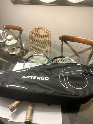 Pareja Raquetas Tenis + Funda