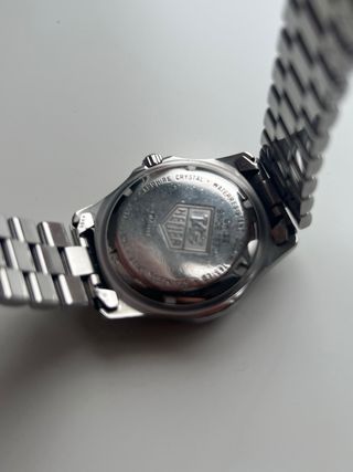 Reloj TAG Heuer Profesional Azul Plata