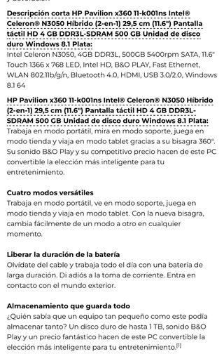 HP Pavilion x360 Convertible