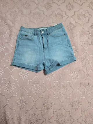 Pantalones cortos vaqueros mujer Talla S