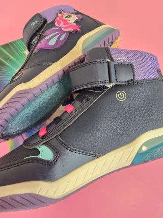 Zapatillas Geox niña luces talla 34