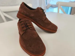 Scarpe Oxford da uomo marrone elegante