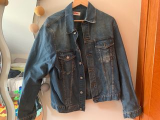 Cazadora vaquera Lefties hombre azul