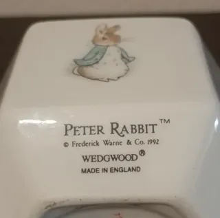 Hucha Porcelana Wedgwood Vintage Bautizo