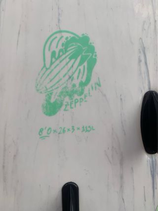 Tabla de surf verde 8 pies