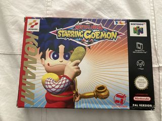 Mystical Ninja Starring Goemon N64 Konami PAL
