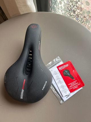 Sillín Wittkop Medicus Memory Foam Negro