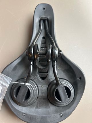 Sillín Wittkop Medicus Memory Foam Negro