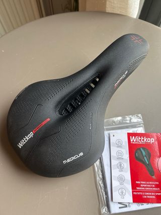 Sillín Wittkop Medicus Memory Foam Negro