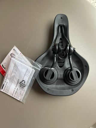 Sillín Wittkop Medicus Memory Foam Negro