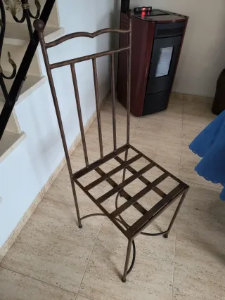 Sillas de hierro fundido