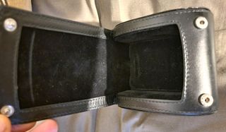 Scatola porta orologio Tissot nera