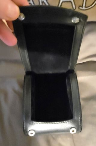 Scatola porta orologio Tissot nera