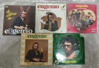 Colección Vinilos Eugenio (5 Discos)