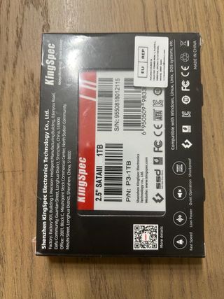 SSD KingSpec 1TB 2.5 SATA III 6Gb/s