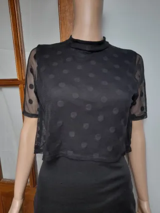 Vestido fiesta ajustado elegante negro