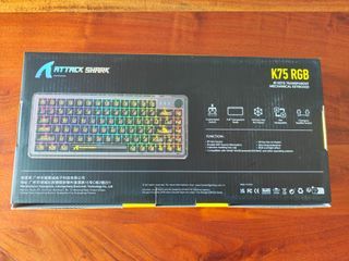 Teclado Mecánico Negro usb y bluetooth