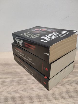 Trilogía libros Saga Milenium x 5'90 euros!!!