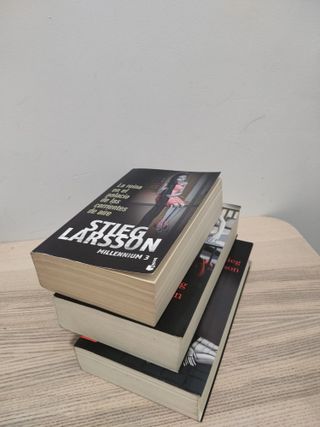 Trilogía libros Saga Milenium x 5'90 euros!!!