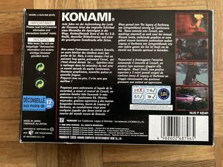 Castlevania Legacy of Darkness N64 PAL Konami