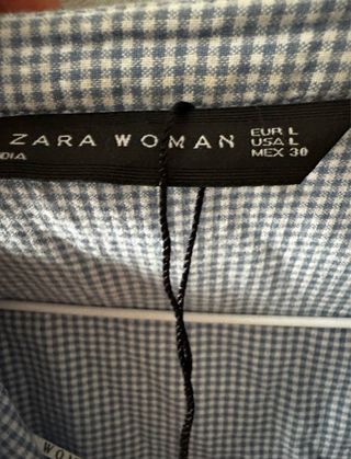 MiniVestido/Blusón Zara bordado