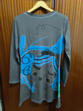 Vestido Desigual Manga Larga