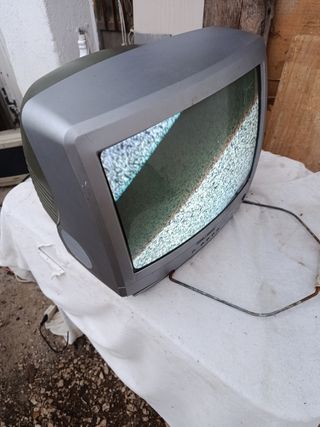 TV CRT Grigio