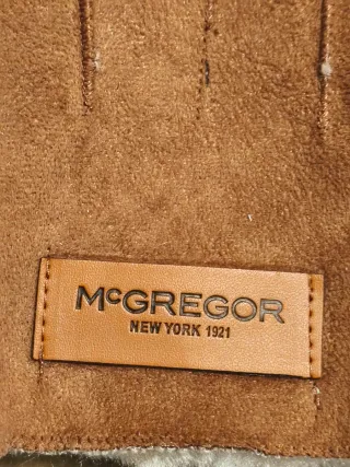 Guantes McGregor Beige/Marrón Forro Interior