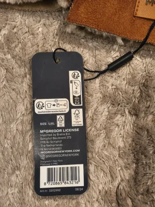 Guantes McGregor Beige/Marrón Forro Interior